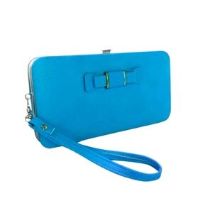 Light Blue Clutch/Wristlet